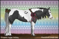 Horse Color:Black Splash Tobiano 