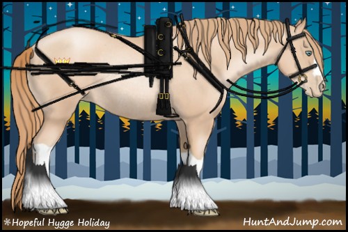 Horse Color:Gold Champagne Pearl Rabicano  and Gold Champagne Pearl Rabicano 