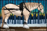 Horse Color:Gold Champagne Pearl Rabicano  and Gold Champagne Pearl Rabicano 