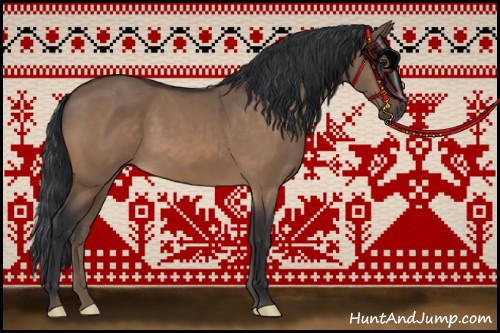 Horse Color:Bay Dun