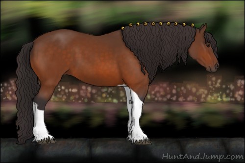 Horse Color:Buckskin Tobiano 