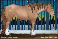 Horse Color:White Spotted Brown Pearl Rabicano