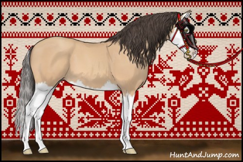 Horse Color:Amber Champagne Splash 