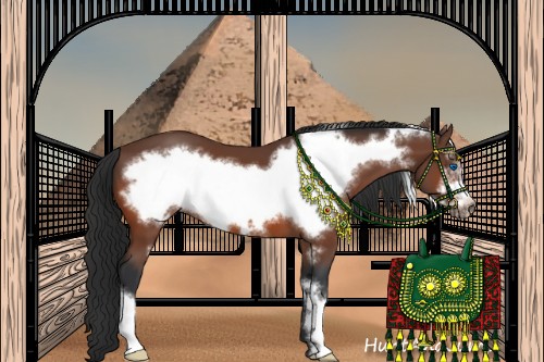 Horse Color:Brown Frame 