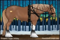 Horse Color:Chestnut Tobiano