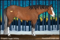 Horse Color:Buckskin Roan Splash Rabicano 