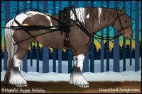 Horse Color:Liver Chestnut Tobiano Rabicano 