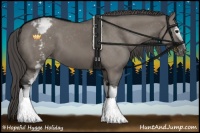 Horse Color:White Spotted Grullo Appaloosa 