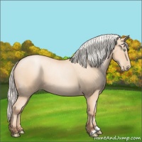 Horse Color:Silver Sable Champagne Roan Pearl 