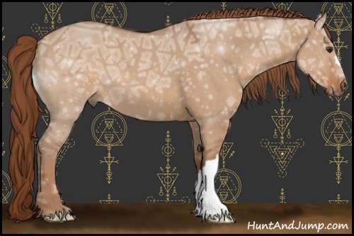 Horse Color:Red Dun Ice 