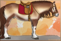Horse Color:Red Onyx 