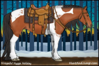 Horse Color:Bay Tobiano