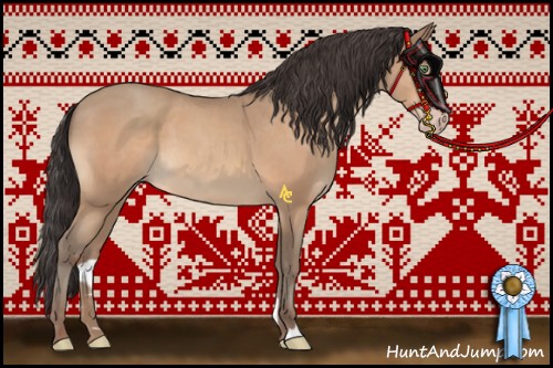 Horse Color:Amber Champagne 