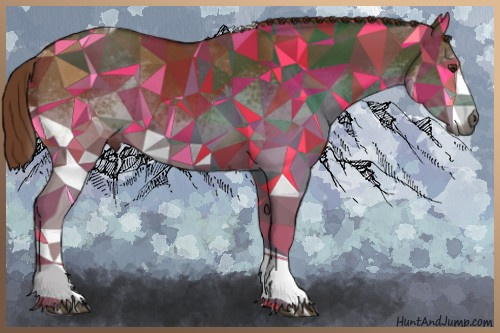 Horse Color:Gray White Spotted Red Dun Tobiano Rabicano 