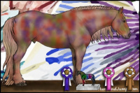 Horse Color:Nacre Chestnut 