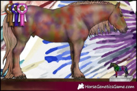 Horse Color:Nacre Chestnut 
