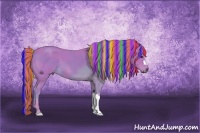 Horse Color:Painted Watercolor Red Roan 