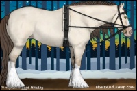 Horse Color:Amber Champagne Roan Dun Rabicano 