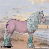 Horse Color:Watercolor Silver Bay Dun