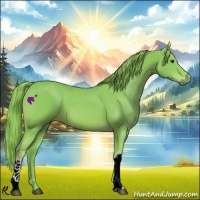 Horse Color:Watercolor Chestnut 