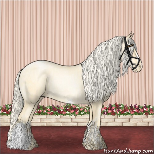 Horse Color:Palomino Roan Pearl  and Palomino Roan Pearl 