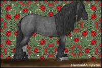 Horse Color:Blue Roan 
