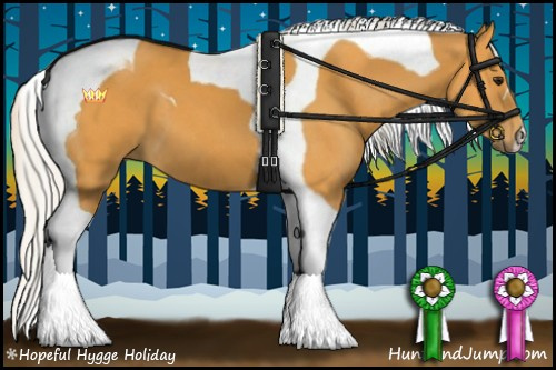 Horse Color:Silver Buckskin Tobiano 