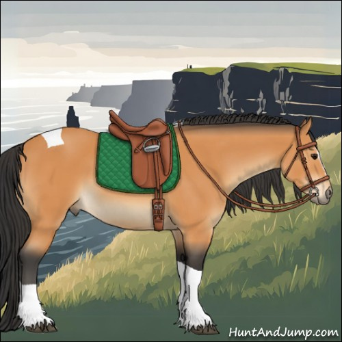 Horse Color:Bay Sabino Tobiano 