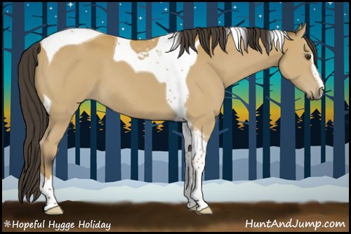 Horse Color:Buckskin Sabino Tobiano 