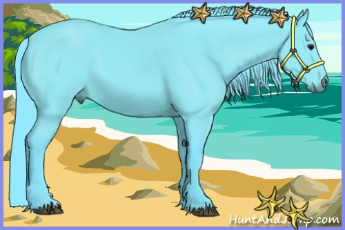 Horse Color:Watercolor Black 