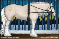Horse Color:Silver Smoky Creme Sabino 