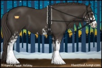 Horse Color:Smoky Black Sabino