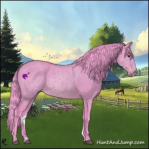 Horse Color:Watercolor Bay Dun