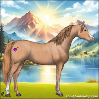 Horse Color:Watercolor Chestnut 