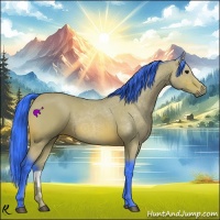 Horse Color:Watercolor Bay 