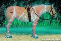 Horse Color:Thunderstruck Red Dun 