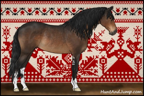 Horse Color:Gray Brown Sabino Rabicano 