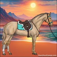 Horse Color:Palomino Roan 