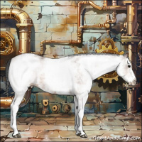 Horse Color:White Spotted Bay