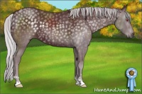 Horse Color:Chocolate Silver Black Chinchilla 