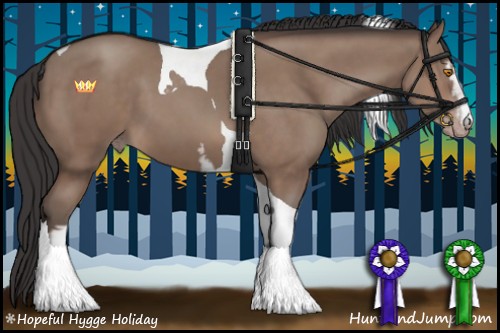 Horse Color:White Spotted Sable Champagne Tobiano 