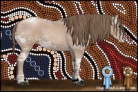 Horse Color:Black Ice Pearl Sabino Splash 