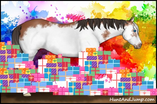 Horse Color:Bay Splash Frame