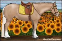 Horse Color:White Spotted Silver Black Pearl 