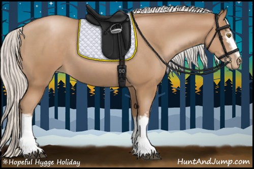 Horse Color:White Spotted Silver Black Pearl 