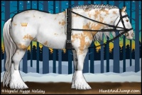 Horse Color:Buckskin Sabino 