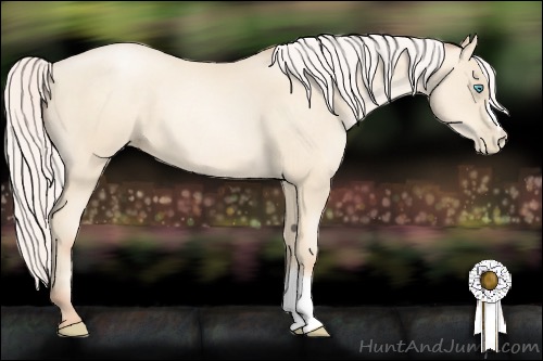 Horse Color:Silver Amber Cream Champagne Pearl 