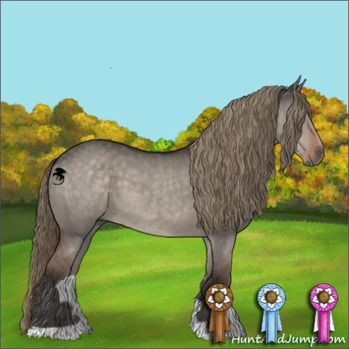 Horse Color:Liver Red Dun Brindle 