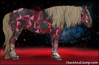 Horse Color:Liver Chestnut Tobiano