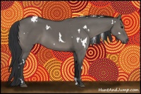 Horse Color:White Spotted Grullo